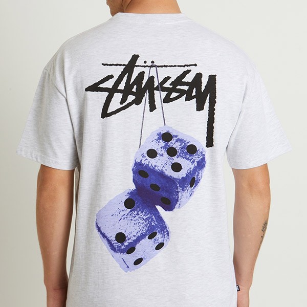 ステューシー ダイス tシャツ 偽物 Fuzzy Dice Tee 半袖 ロゴ Tシャツ 8色 suw50963